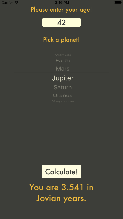 Space Age App
